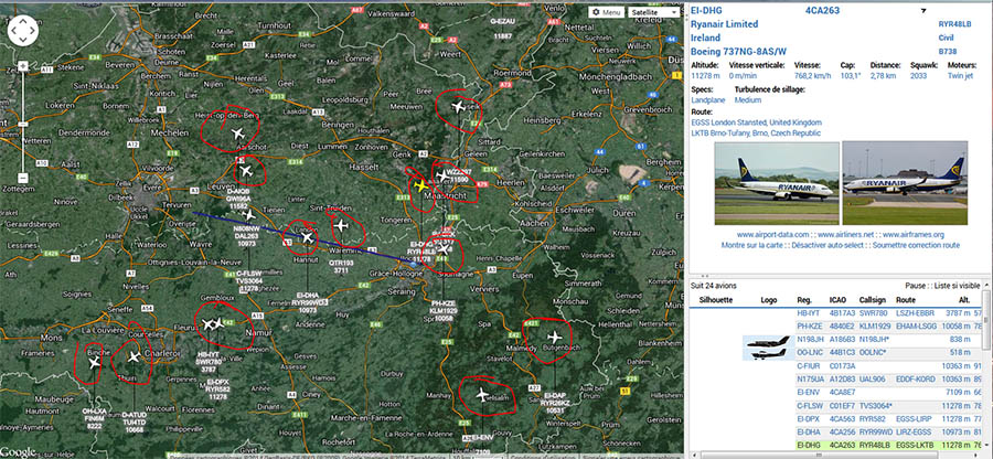 Recevoir et décoder les infos GPS ADS-B et ACAR