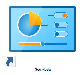 Raccourci vers GodMode