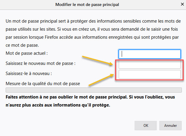 Correction du mot de passe dans Mozilla 3 mdp-2