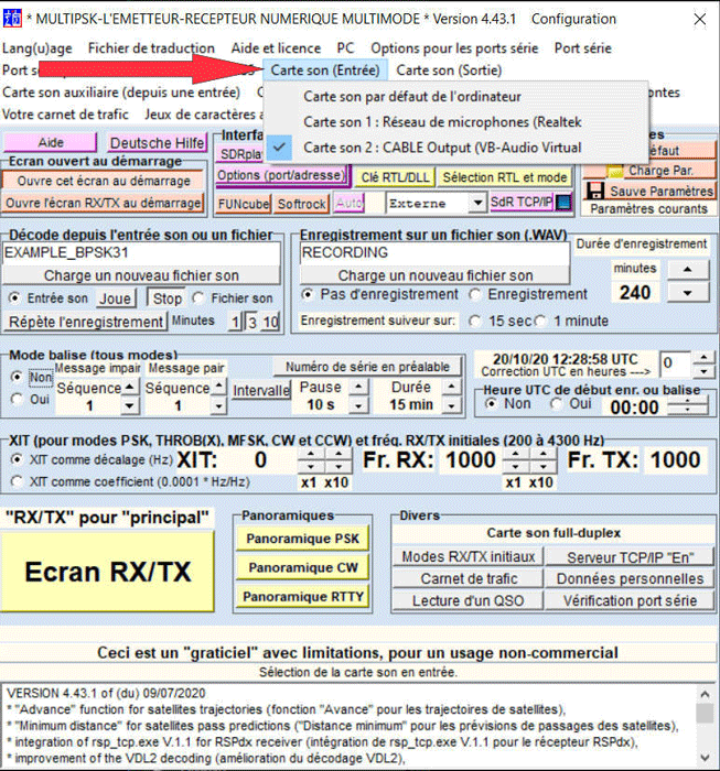 Technique SDR 1 43 Radio-logicielle