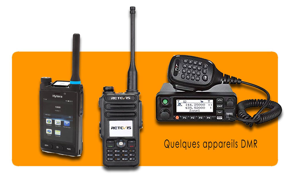 Appareils dmr
