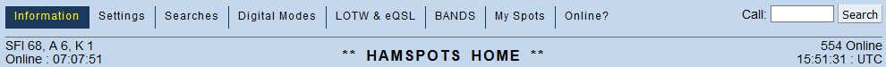 HamSpots un complément à JTAlert 5 Hamspot