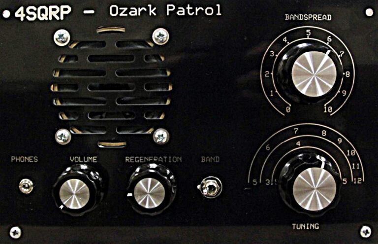 Ozark Patrol Recepteur conçu David Cripe, MNØS 10 Ozark Patrol Recepteur conçu David Cripe, MNØS