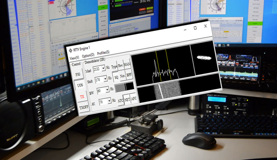 Initiation aux contests RTTY 1 rtty vi