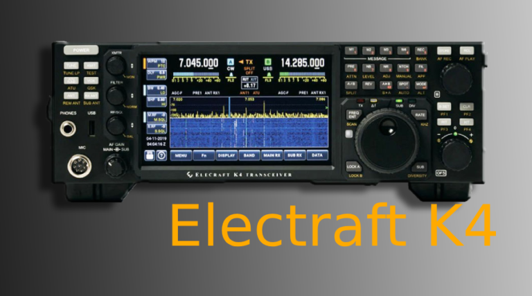 Elecraft  K4 présente un SDR haute performance à échantillonnage direct