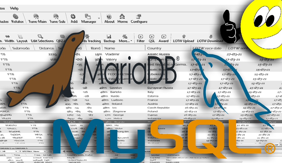 mysql vi