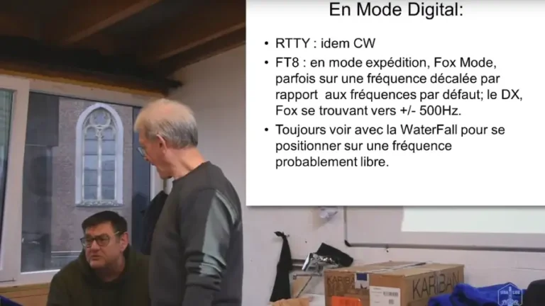 Initiation au trafic HF