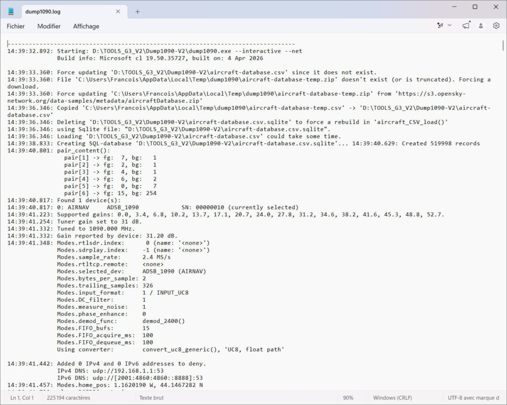 IMA 12 Dump1090 V2 8