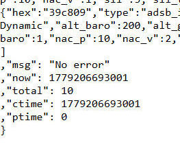 Des trames ADS-B aux API
