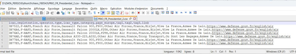 Des trames ADS-B aux API