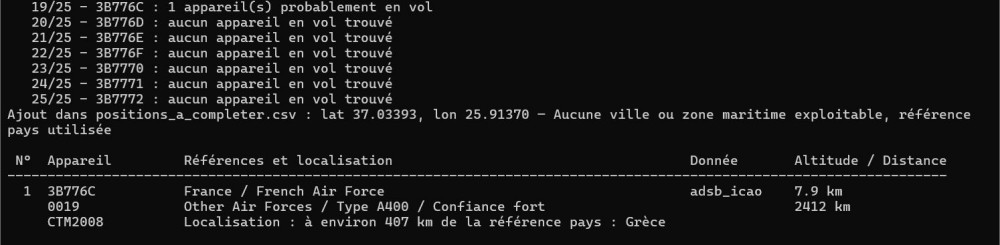 Des trames ADS-B aux API