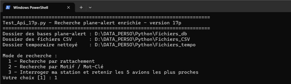 Des trames ADS-B aux API