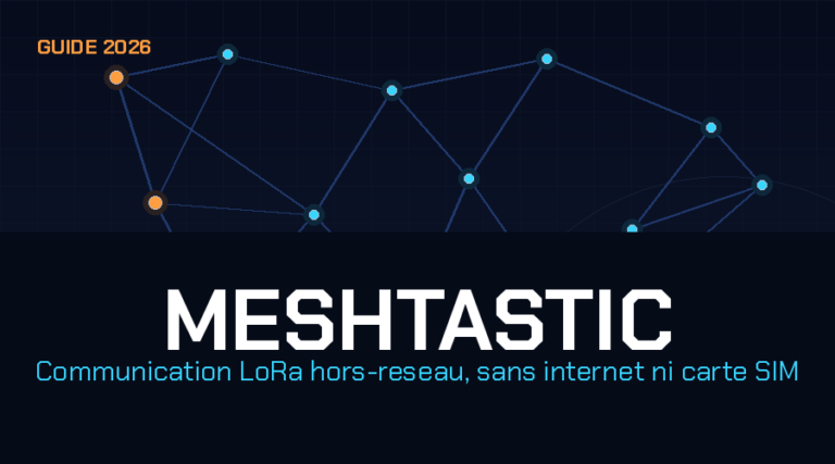 Meshtastic : le réseau radio qui communique sans antenne-relais ni internet
