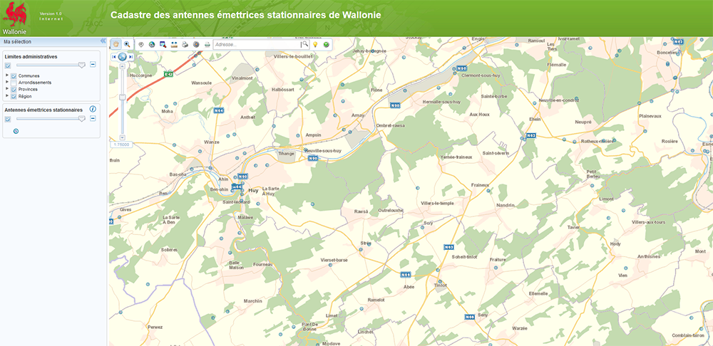 cadastre des antennes