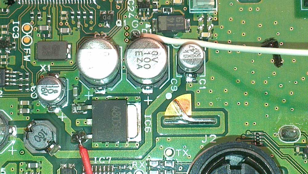 Antenne GPS interne pour Kenwood TM-D710 7 imag1163