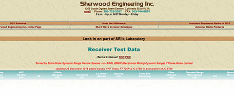 La liste de Rod Sherwood 25 La liste de Rod Sherwood