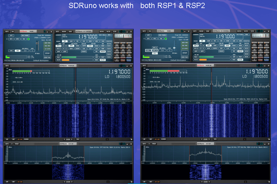 Test du SDRplay avec SDRuno 9 sdrunop